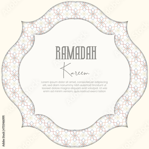 ramadan background mosaic pattern