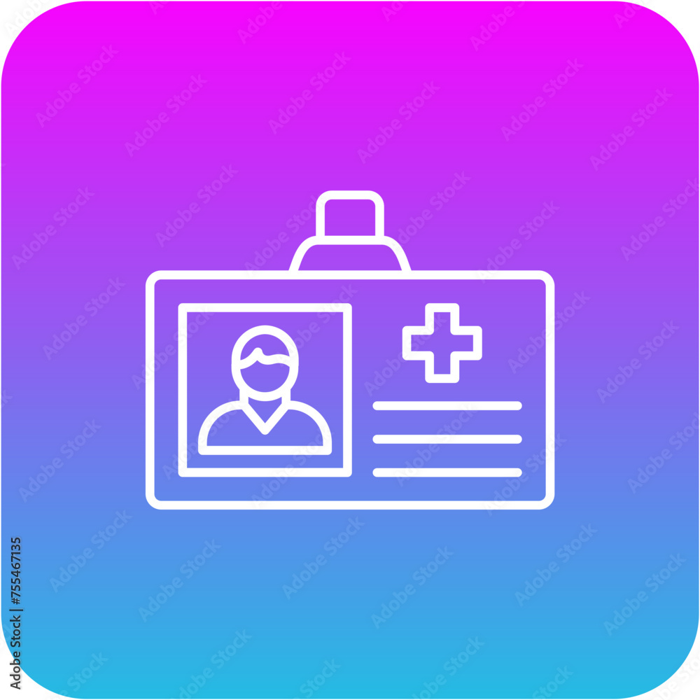 Medical card Icon Medical card Icon