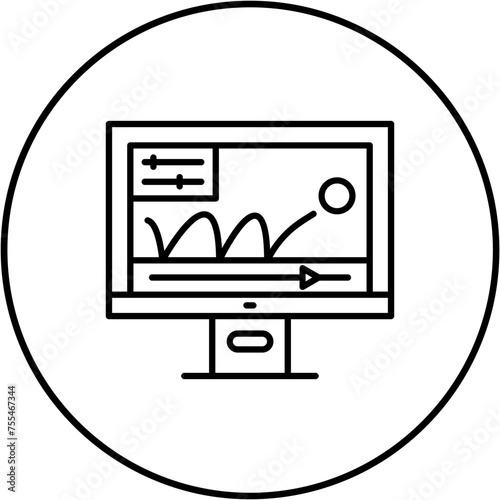 Motion Graphics Icon