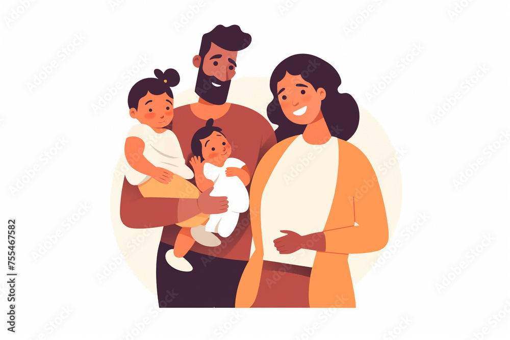 Family fun. Portrait of a happy family . Happy family with children enjoy life. Young couple with son Family fun. Portrait of a happy family . Happy family with children enjoy life. Young couple with son