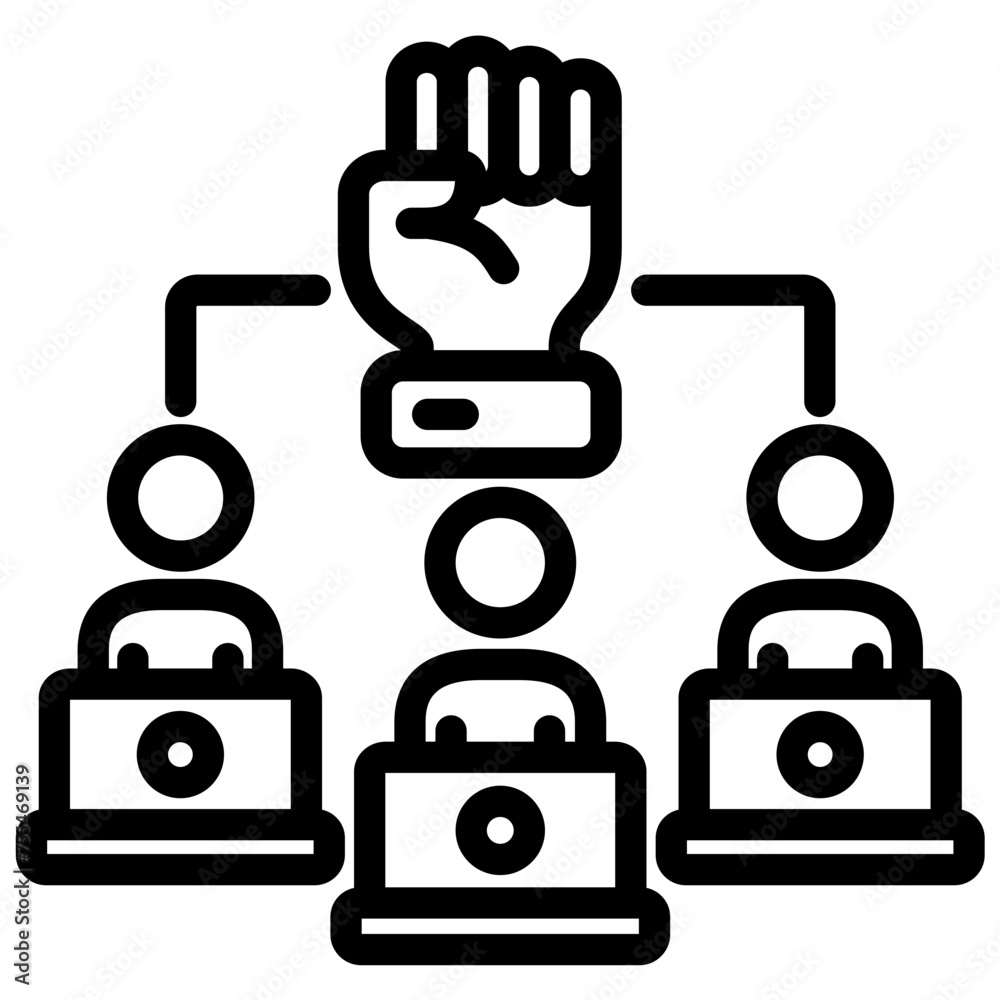 Fototapeta premium Empowerment Icon