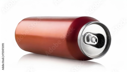 beverage can on white background with clipping paths. 