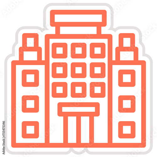 Hotel Vector Icon Design Illustration