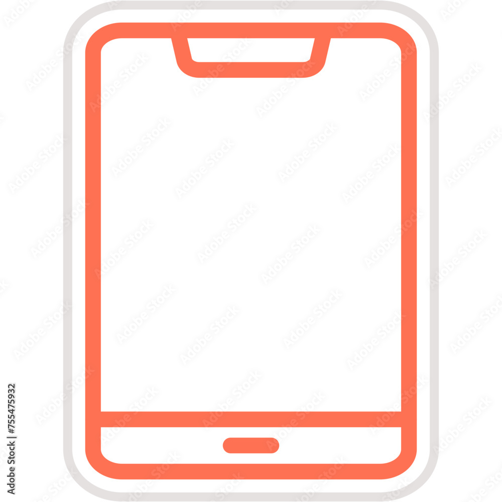 Tablet Vector Icon Design Illustration Tablet Vector Icon Design Illustration