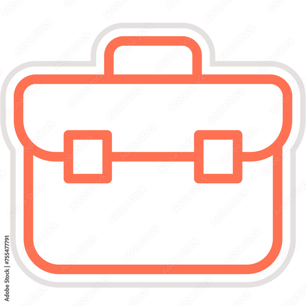 Briefcase Vector Icon Design Illustration Briefcase Vector Icon Design Illustration