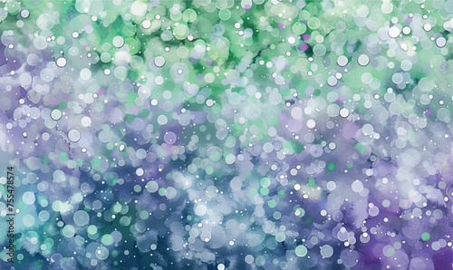 abstract green violet background with bokeh photo