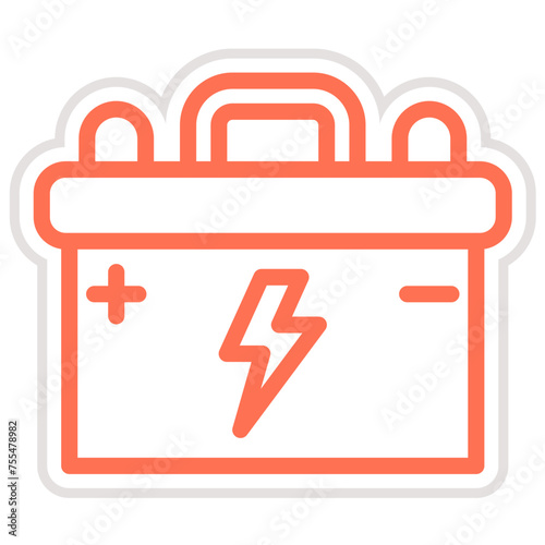 Battery Vector Icon Design Illustration