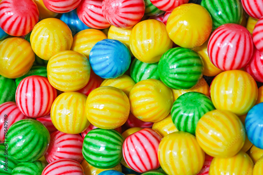 Pile of colorful round candy background. Pile of colorful round candy background.