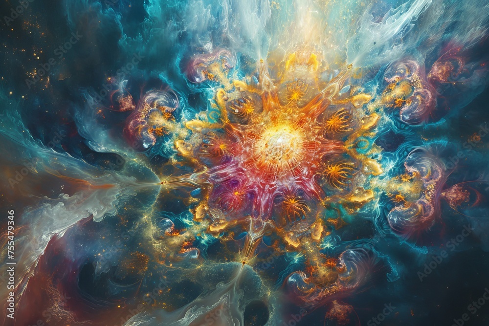 Celestial Abstract Art Craft Celestial Abstract Art Craft