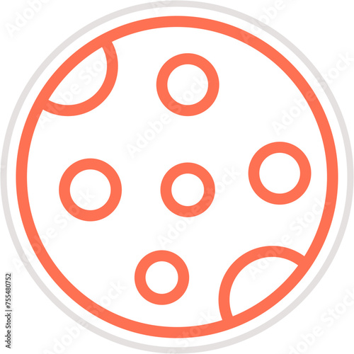 Moon phase Vector Icon Design Illustration