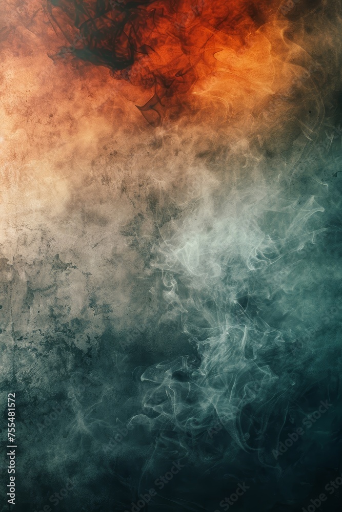 Obraz premium Smoke Fog Digital Photography Backdrop Smoke Effects Fog Background Photoshop Overlays Backdrops for Sports, Ai generate