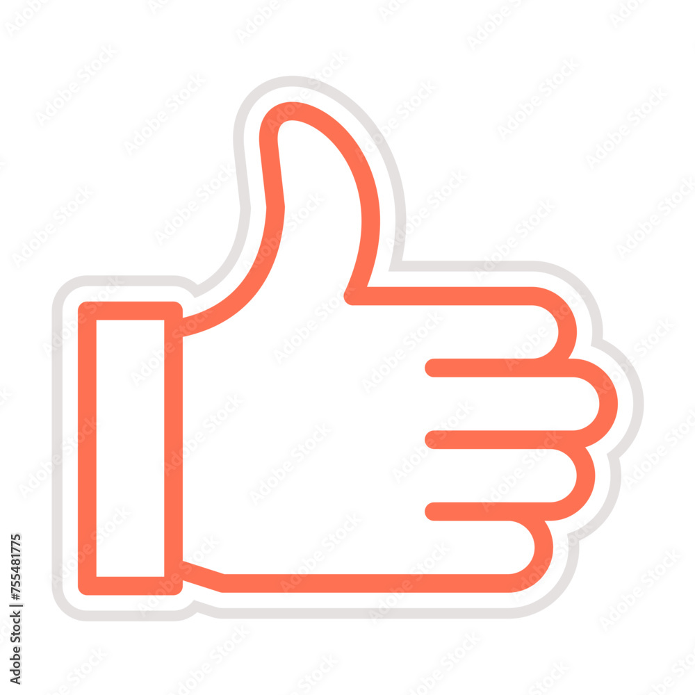 Like Vector Icon Design Illustration Like Vector Icon Design Illustration