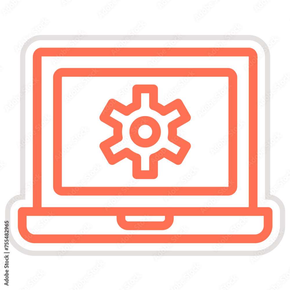 Configuration Vector Icon Design Illustration Configuration Vector Icon Design Illustration