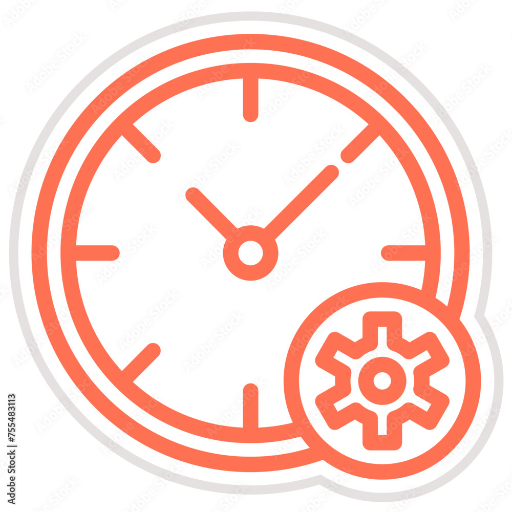 Time management Vector Icon Design Illustration Time management Vector Icon Design Illustration