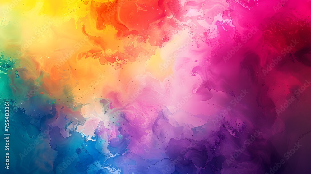 Abstract colorful background. watercolor paint foggy textured. wallpaper, copy space, mockup, flyer.