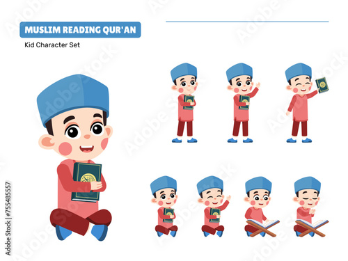 Kid with Holy Quran