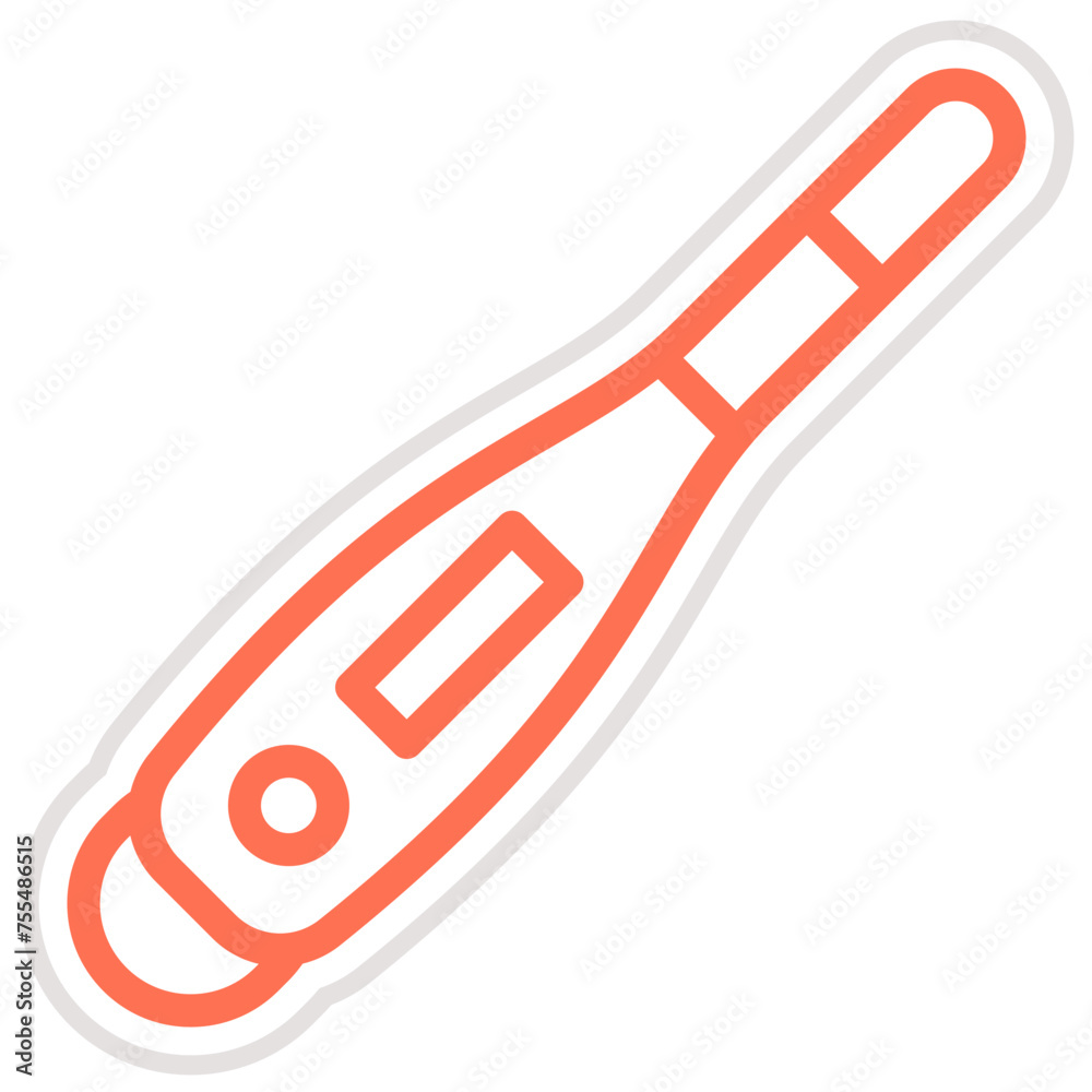 Thermometer Vector Icon Design Illustration Thermometer Vector Icon Design Illustration