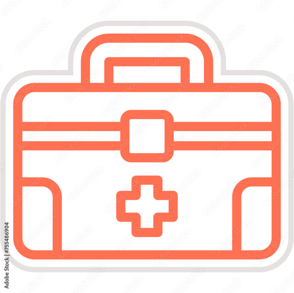 First Aid Kit Vector Icon Design Illustration First Aid Kit Vector Icon Design Illustration