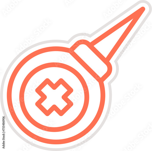Enema Vector Icon Design Illustration