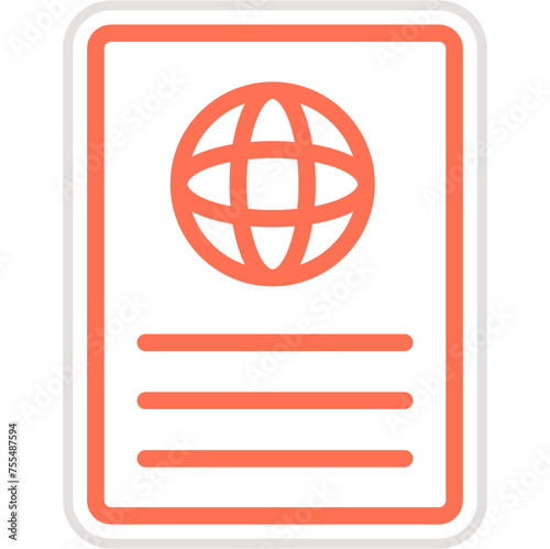 Citizenship Vector Icon Design Illustration