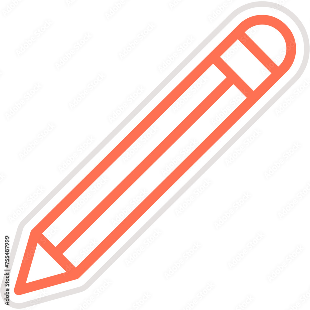 Pencil Vector Icon Design Illustration Pencil Vector Icon Design Illustration