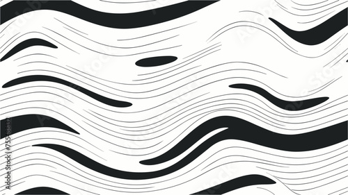 Zebra pattern. Print for postcards, posters, banners, scrapbooking. Figure for textiles. Seamless.