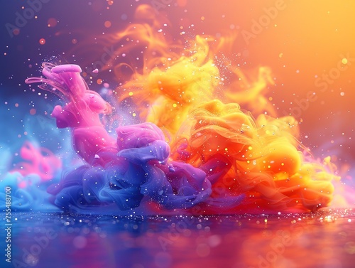 Esplosione di colori photo