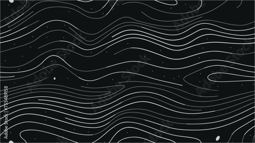 Abstract striped background. Trendy cover with wavy colorful. Vector print. Wave Lines Pattern Abstract Background. Vector illustration. Seamless.