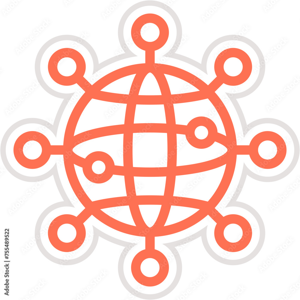 Networking Vector Icon Design Illustration Networking Vector Icon Design Illustration