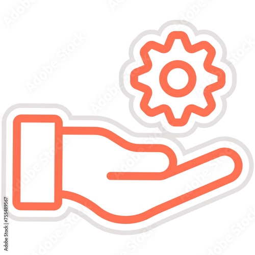 Management Vector Icon Design Illustration