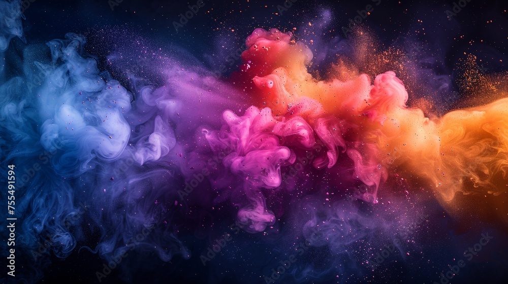 Fototapeta premium Esplosione di colori