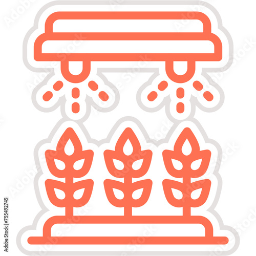 Sprinkler Vector Icon Design Illustration