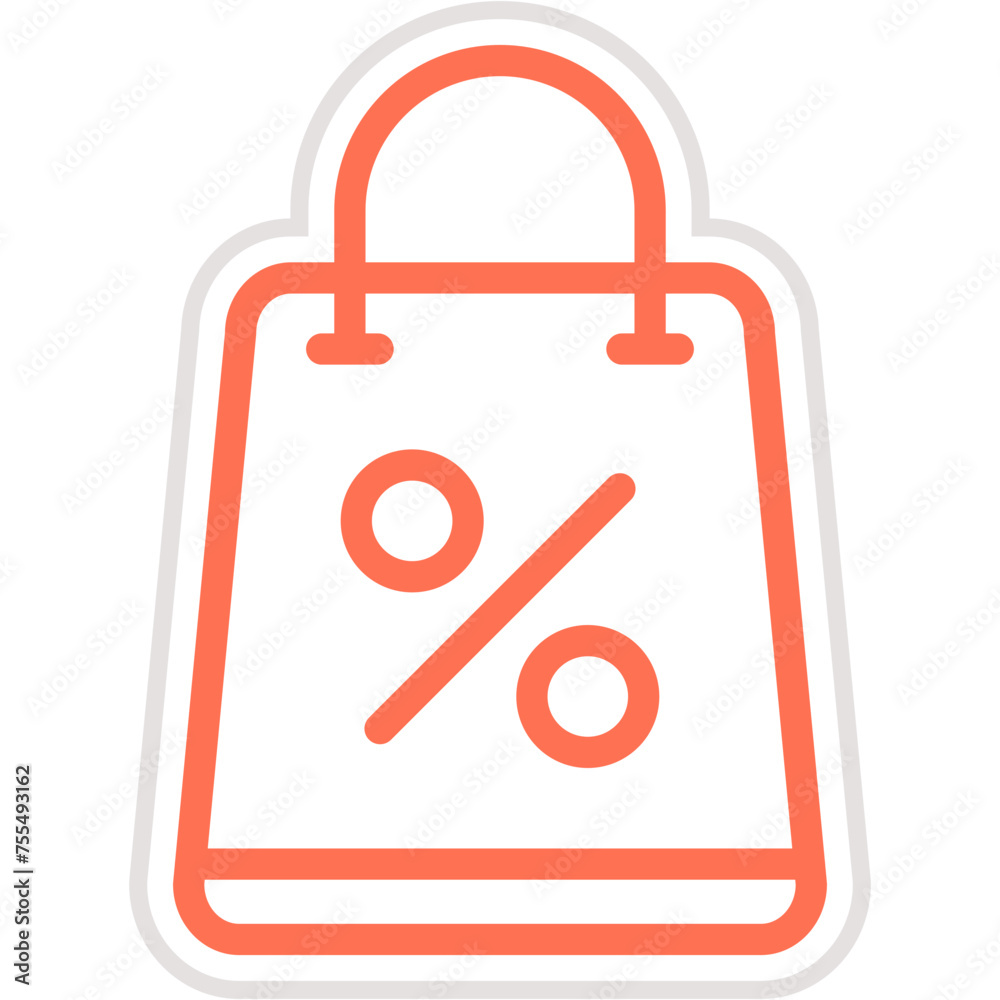 Shopping Bags Vector Icon Design Illustration Shopping Bags Vector Icon Design Illustration