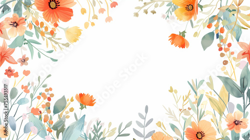 Vibrant Floral Cascade © TY