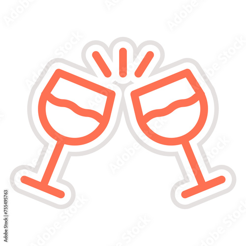 Toast Vector Icon Design Illustration