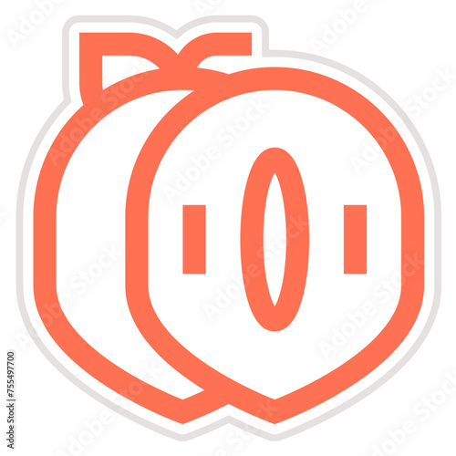 Sapodilla Vector Icon Design Illustration