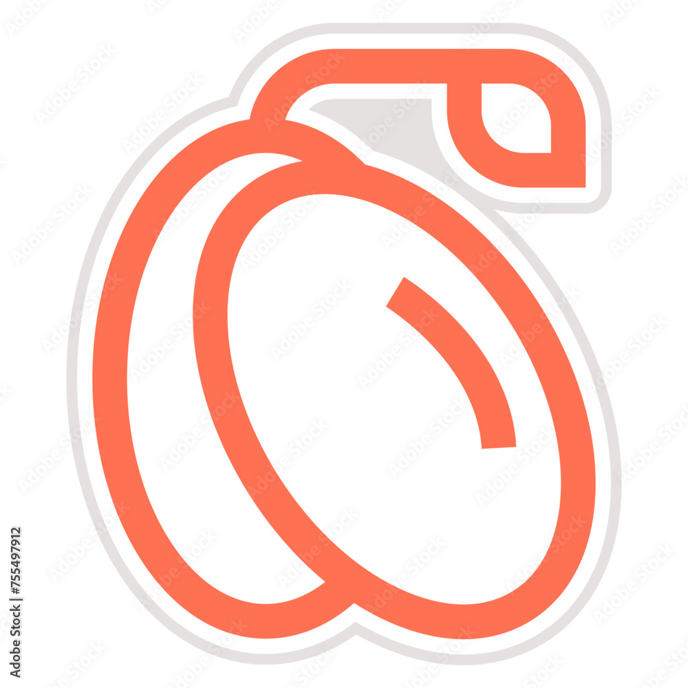 Fototapeta premium Jambul Vector Icon Design Illustration