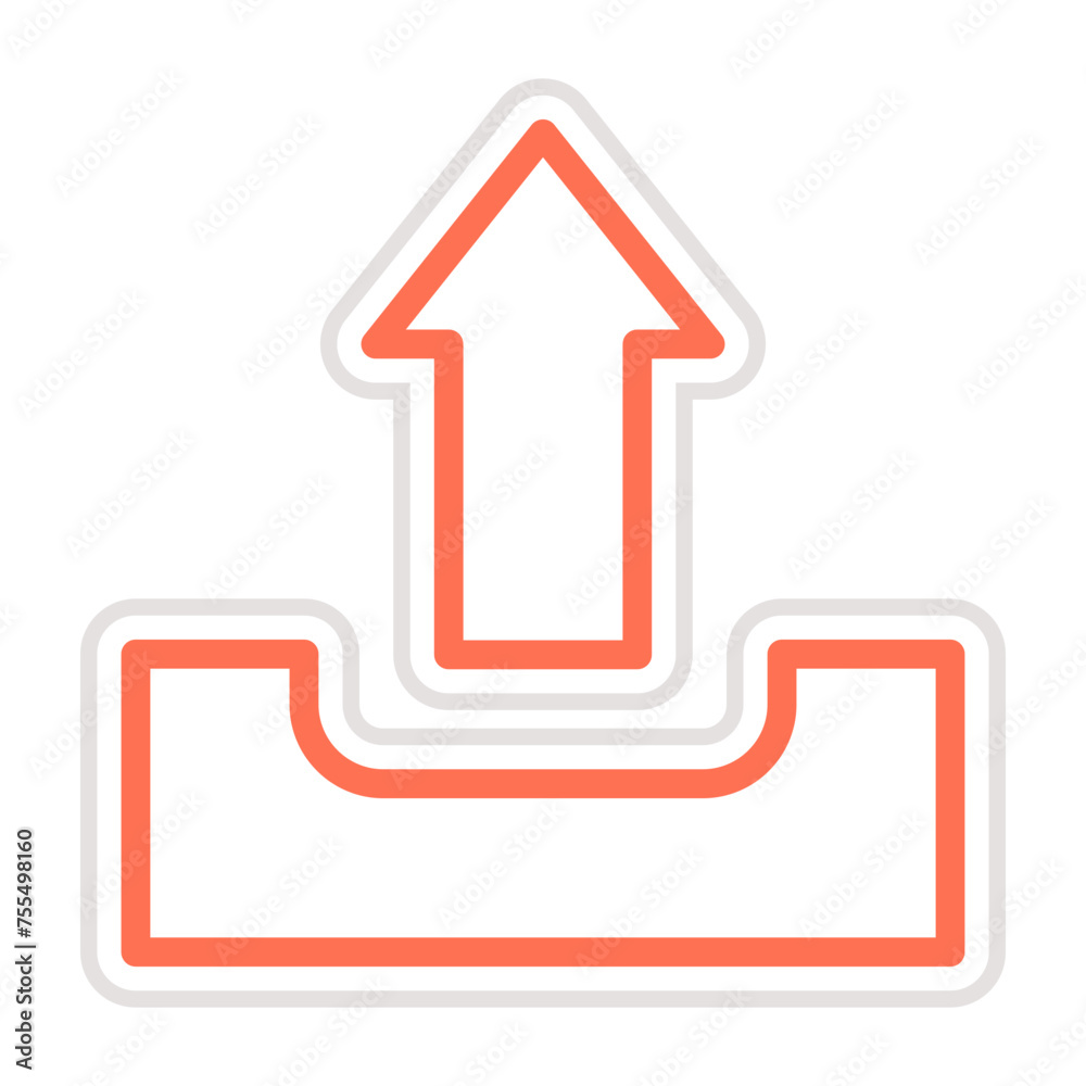 Upload Vector Icon Design Illustration Upload Vector Icon Design Illustration