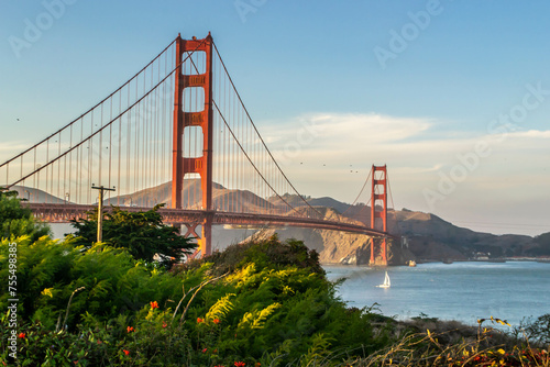 Golden Gate Bridge in San Francisco USA