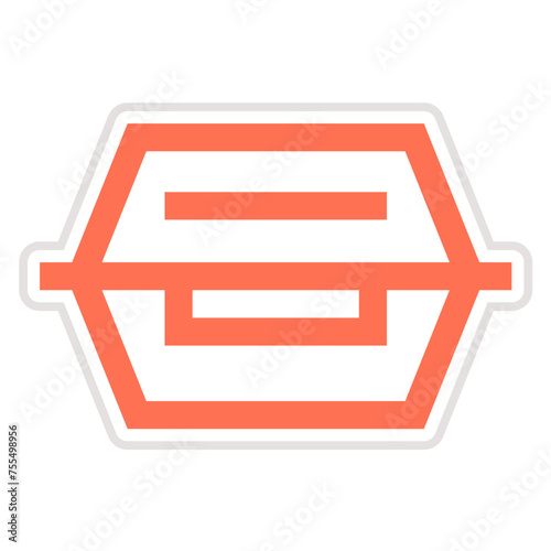 Lunch Vector Icon Design Illustration