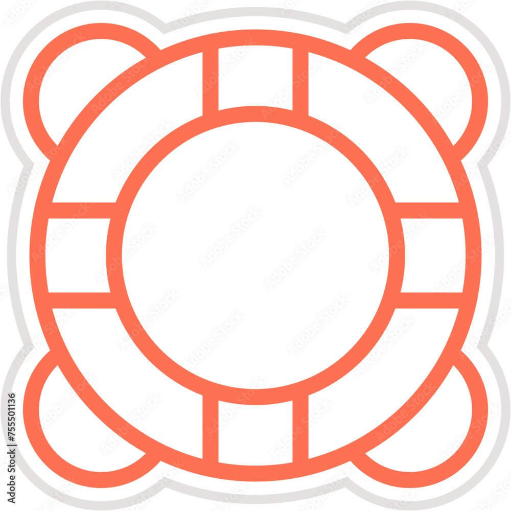 Lifeguard Vector Icon Design Illustration Lifeguard Vector Icon Design Illustration