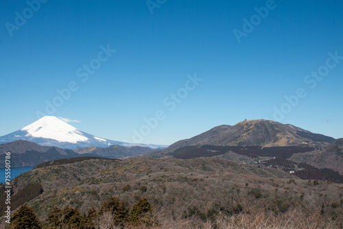 晴天の富士山