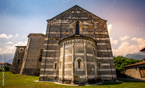Santa Maria del Tiglio church, Gravedona, italy