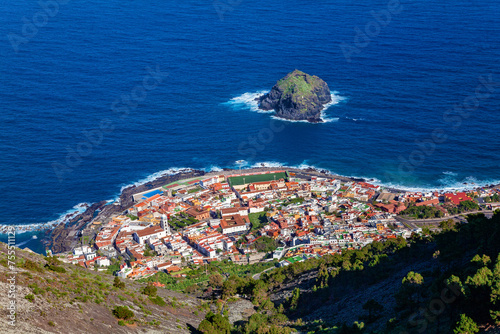 Town Garachico, Island Tenerife, Canary Islands, Spain, Europe. photo