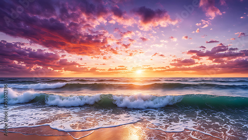 ocean   sunrise