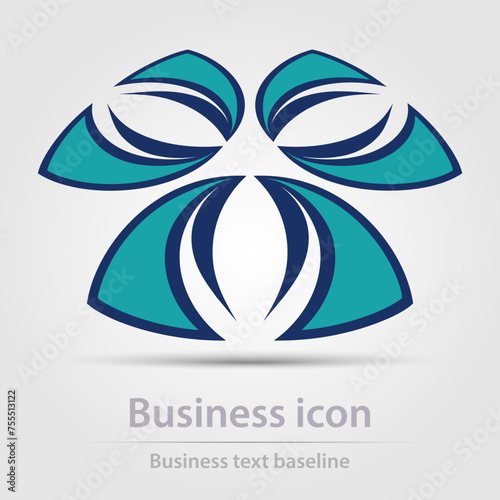 Originally designed vector  color business icon