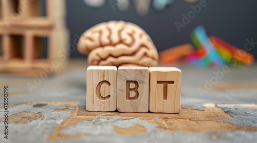 A professional CBT session with a patient to improve mental health and manage conditions like anxiety and depression.