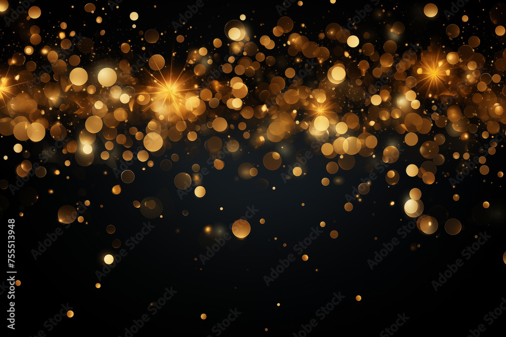 Festive background with bokeh lights. Festive background with bokeh lights.