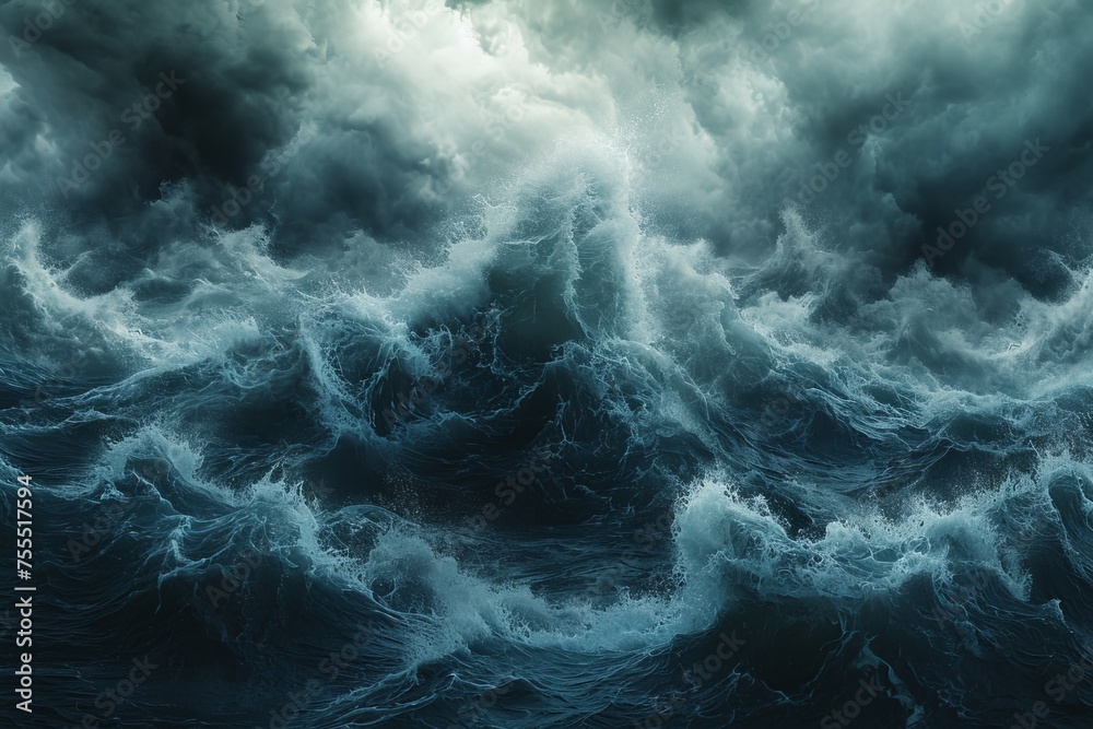 Swirling Chaos: A Treacherous Sea