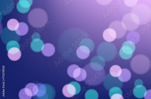 Vector bokeh background